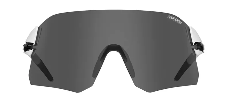 Tifosi Rail Interchangeable Lens Sunglasses in White/Black-1
