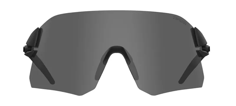 Tifosi Rail Interchangeable Lens Sunglasses in Blackout Smoke-1