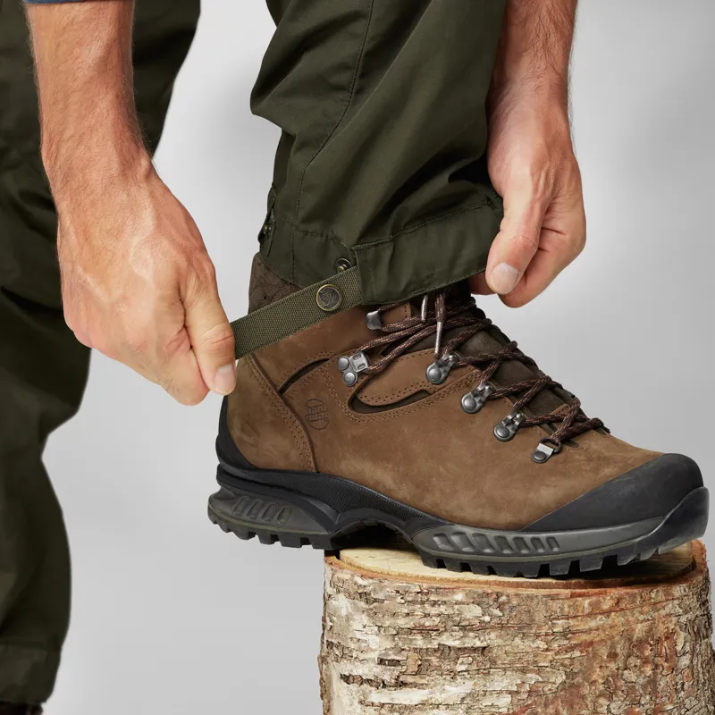 Fjallraven Vidda Pro Trousers in Dark Olive and Black-1