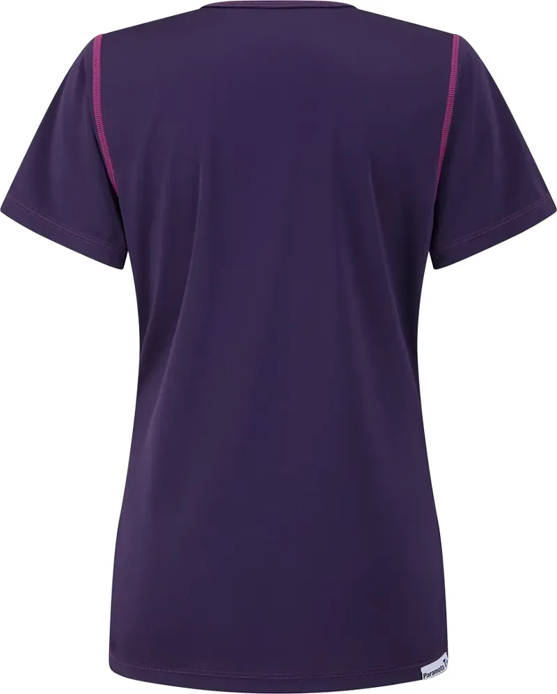 Paramo Cambia Women's Short Sleeved T-Shirt in Elderberry-2