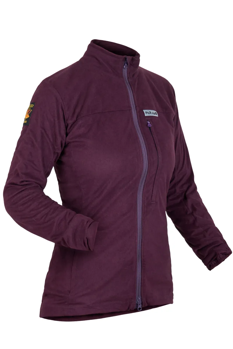 Paramo Women's Bentu Fleece Jacket in Elderberry