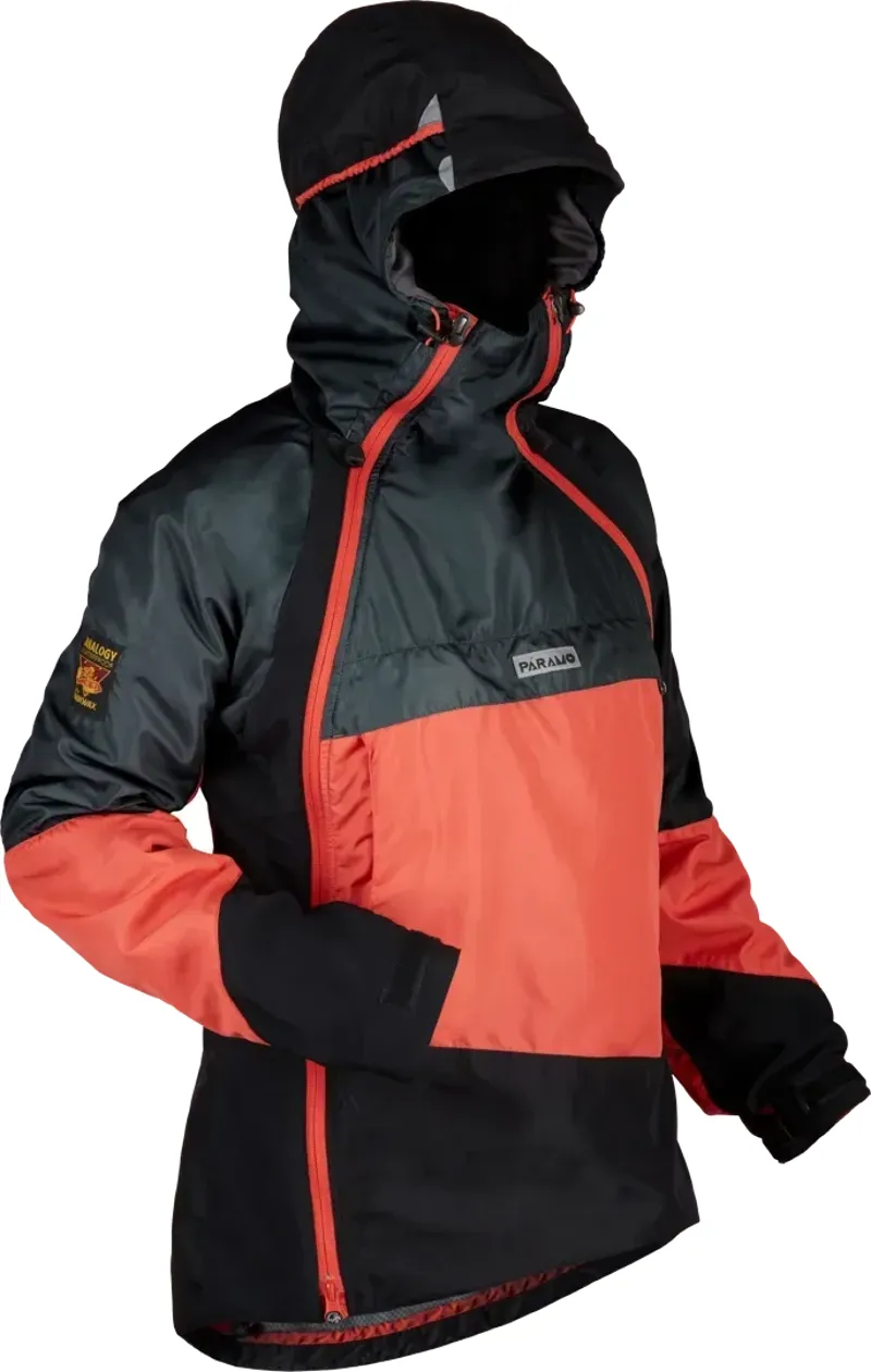Paramo Women's Velez Evolution Hybrid Smock Hot Coral-1