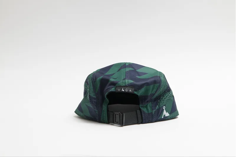 Vaga Feather Racing Cap in Navy-Racing Green-3