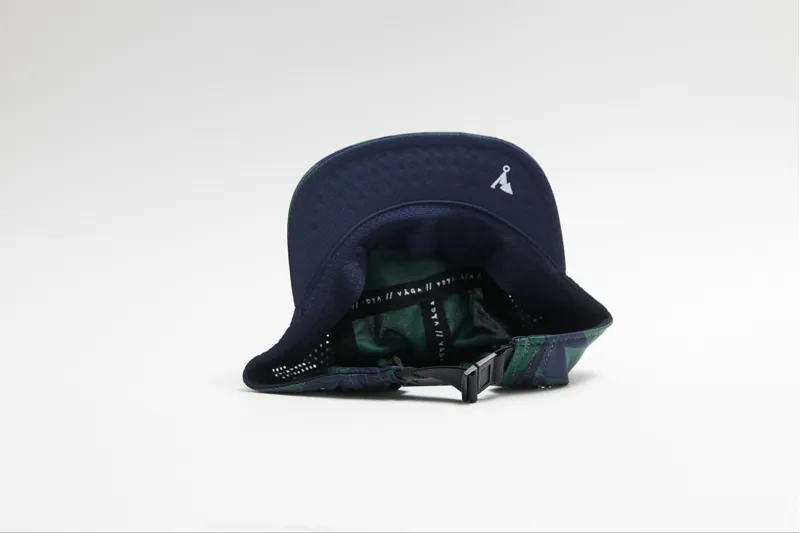 Vaga Feather Racing Cap in Navy-Racing Green-4