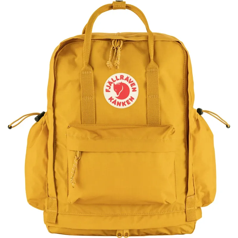 Fjallraven Kanken Outlong Backpack in Ochre-2