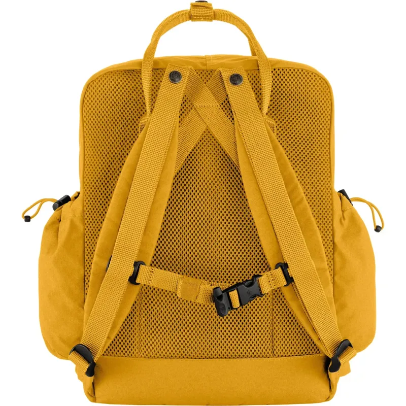 Fjallraven Kanken Outlong Backpack in Ochre-3