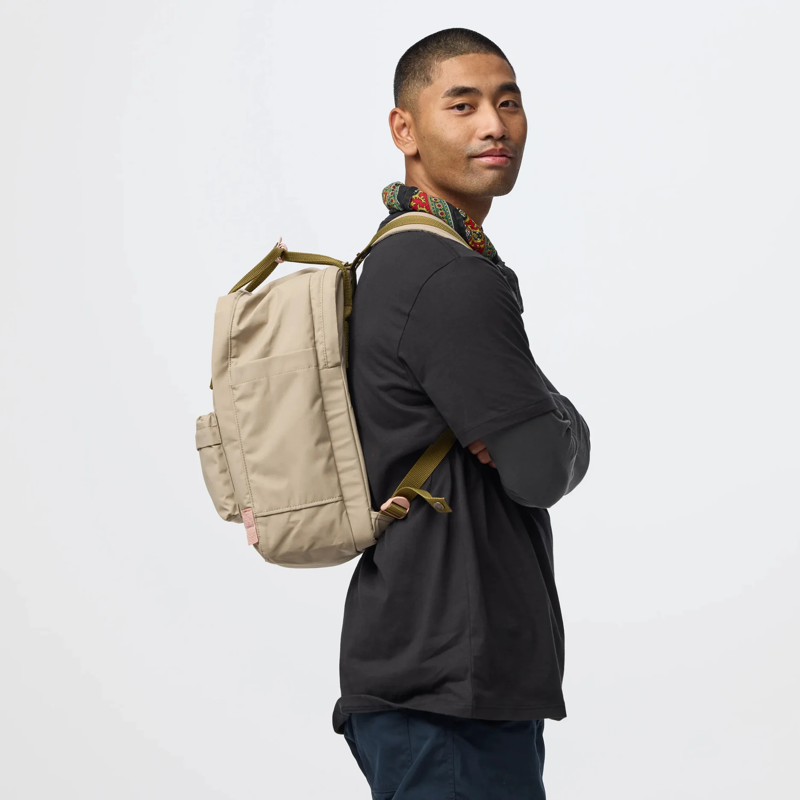 Fjallraven Kanken Koncept Laptop Backpack in Fossil-3