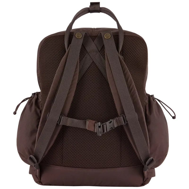 Fjallraven Kanken Outlong in Black Oak-2