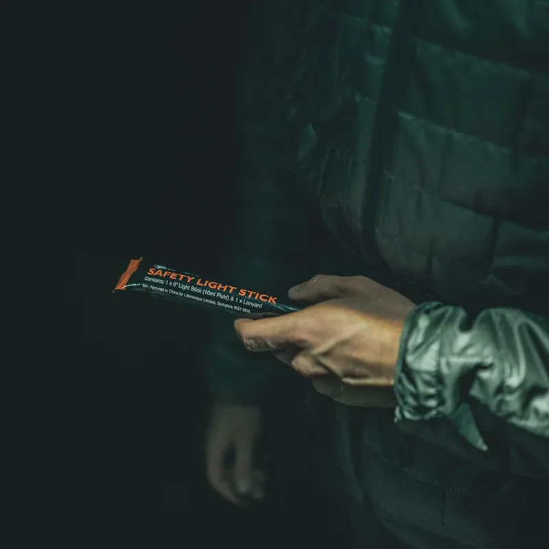 Lifesystems Glow Sticks in White-3