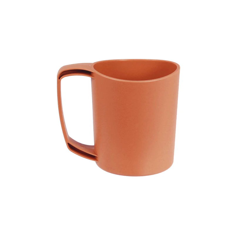 Lifeventure Ellipse Plastic Camping Mug in Rust