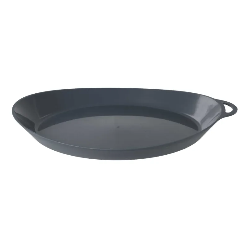 Lifeventure Ellipse Plastic Camping Plate in Graphite