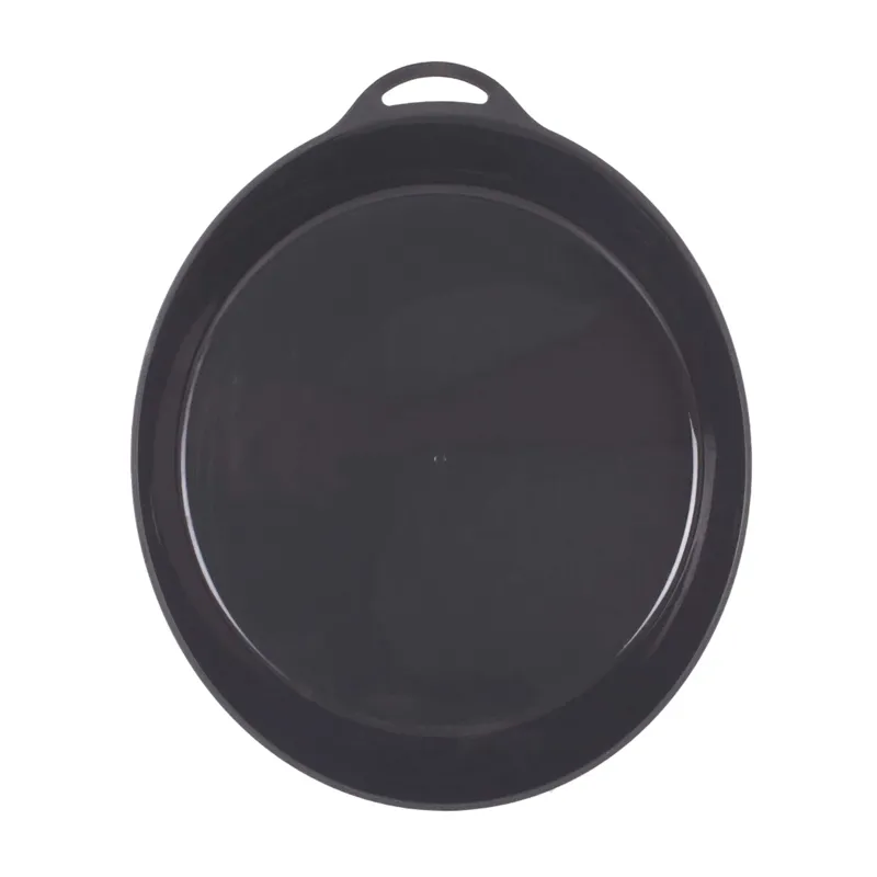 Lifeventure Ellipse Plastic Camping Plate in Graphite-1