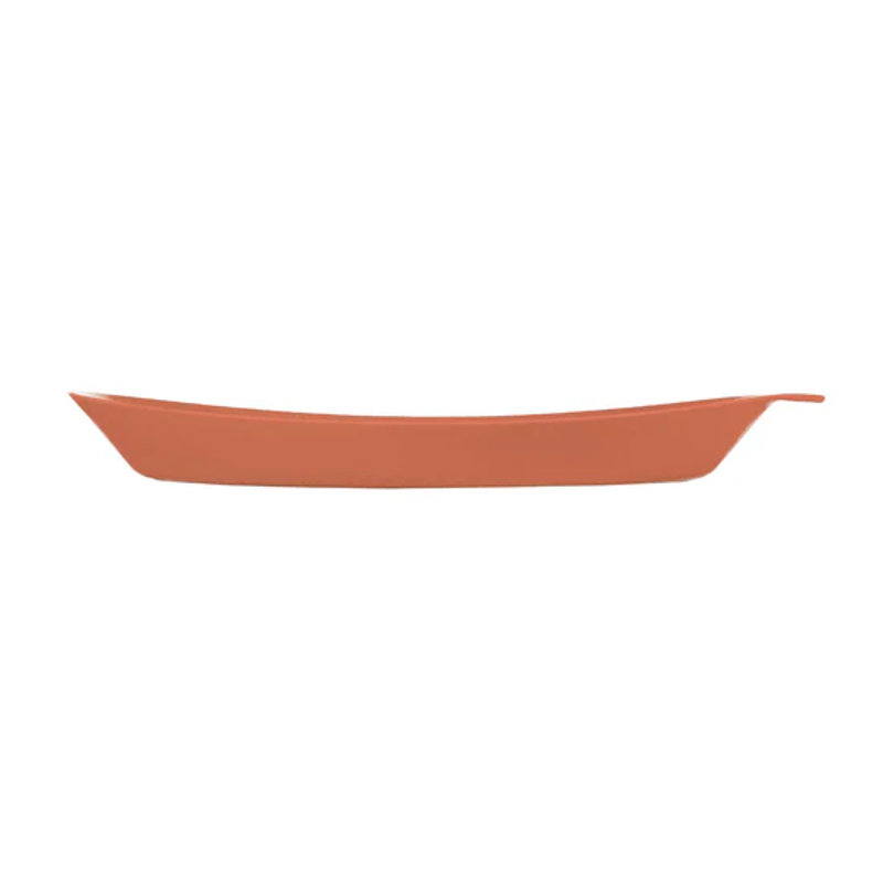 Lifeventure Ellipse Plastic Camping Plate in Rust-2
