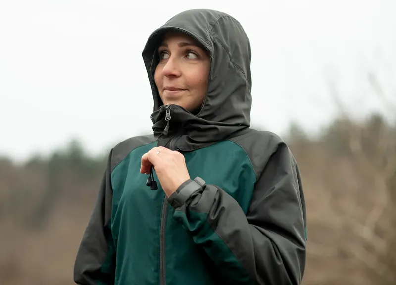 Paramo Women's Caminata Jacket in Spruce and Rock-8