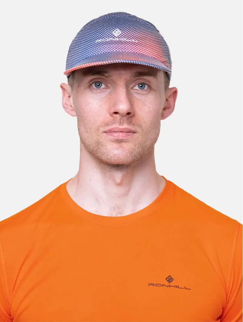 Ronhill Golden Hour Cap in Red Merge-2