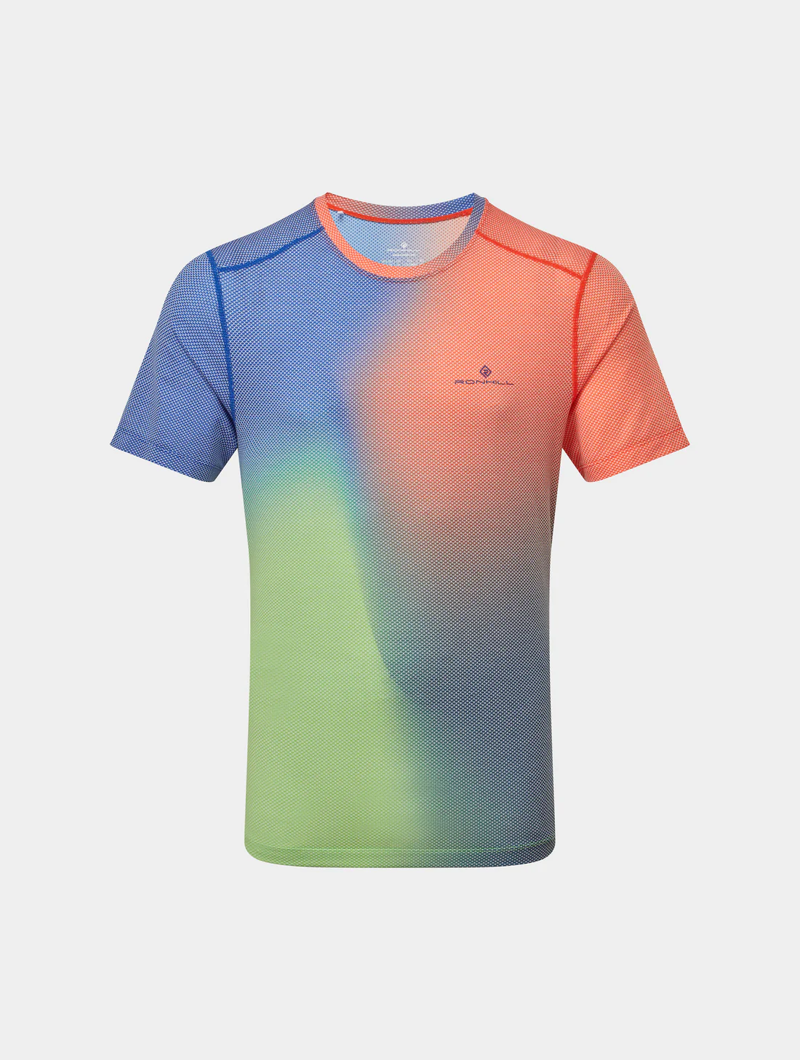 Ronhill Golden Hour Men's SS Tech Tee in Cobalt