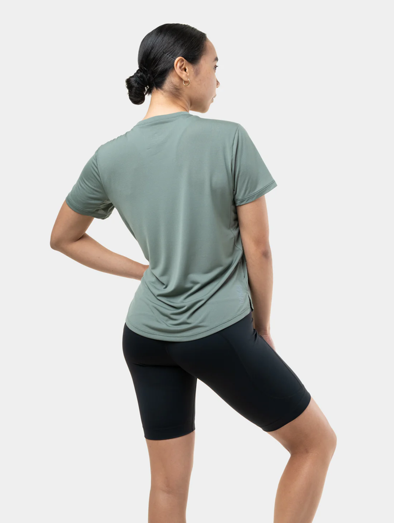 Ronhill Women's Tech S/S Tee in Laurel/Seafoam-3