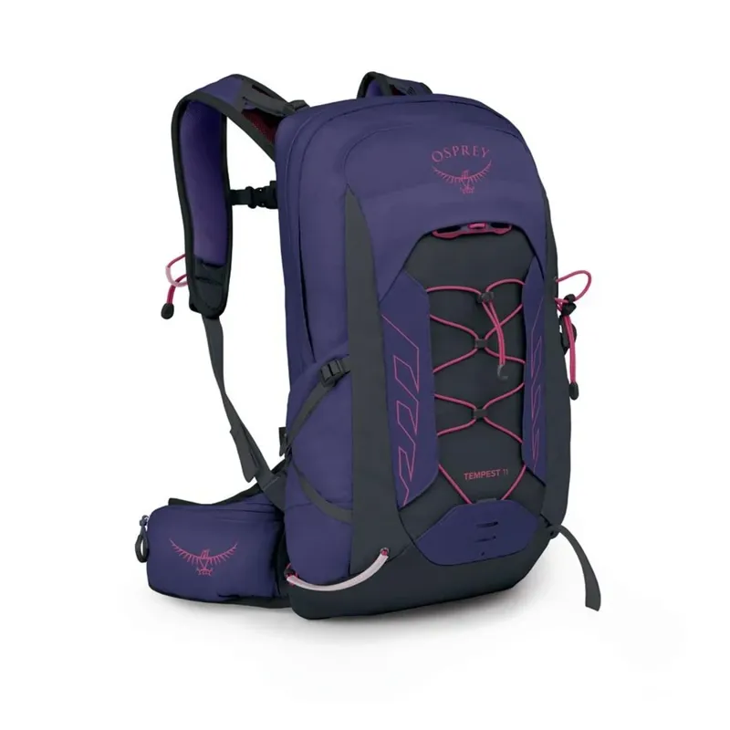 Osprey Tempest 11 in Deep Fig Hot Pink