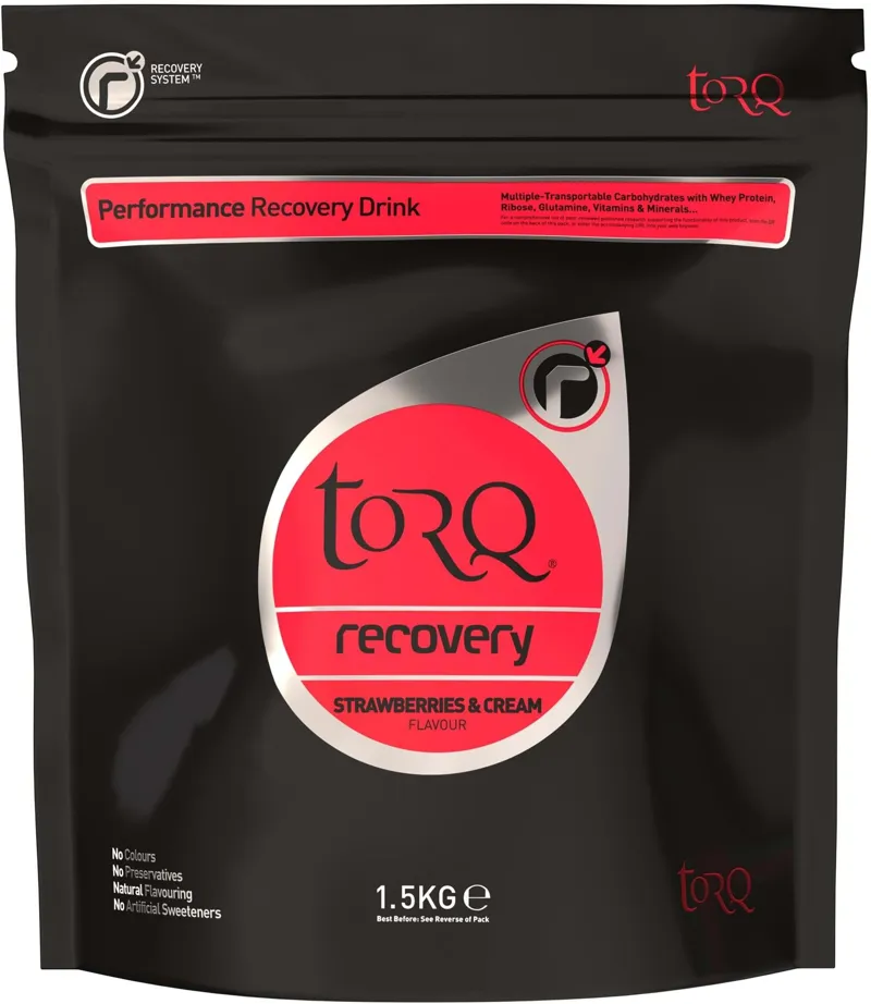 Torq Recovery Drink 1 x 1.5kg in Strawberries and Cream