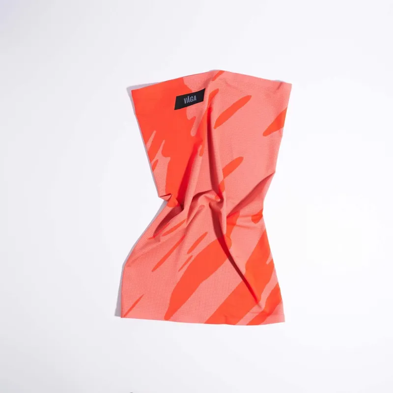 Vaga Lightweight Mesh Neck Gaiter in Clay Red-1