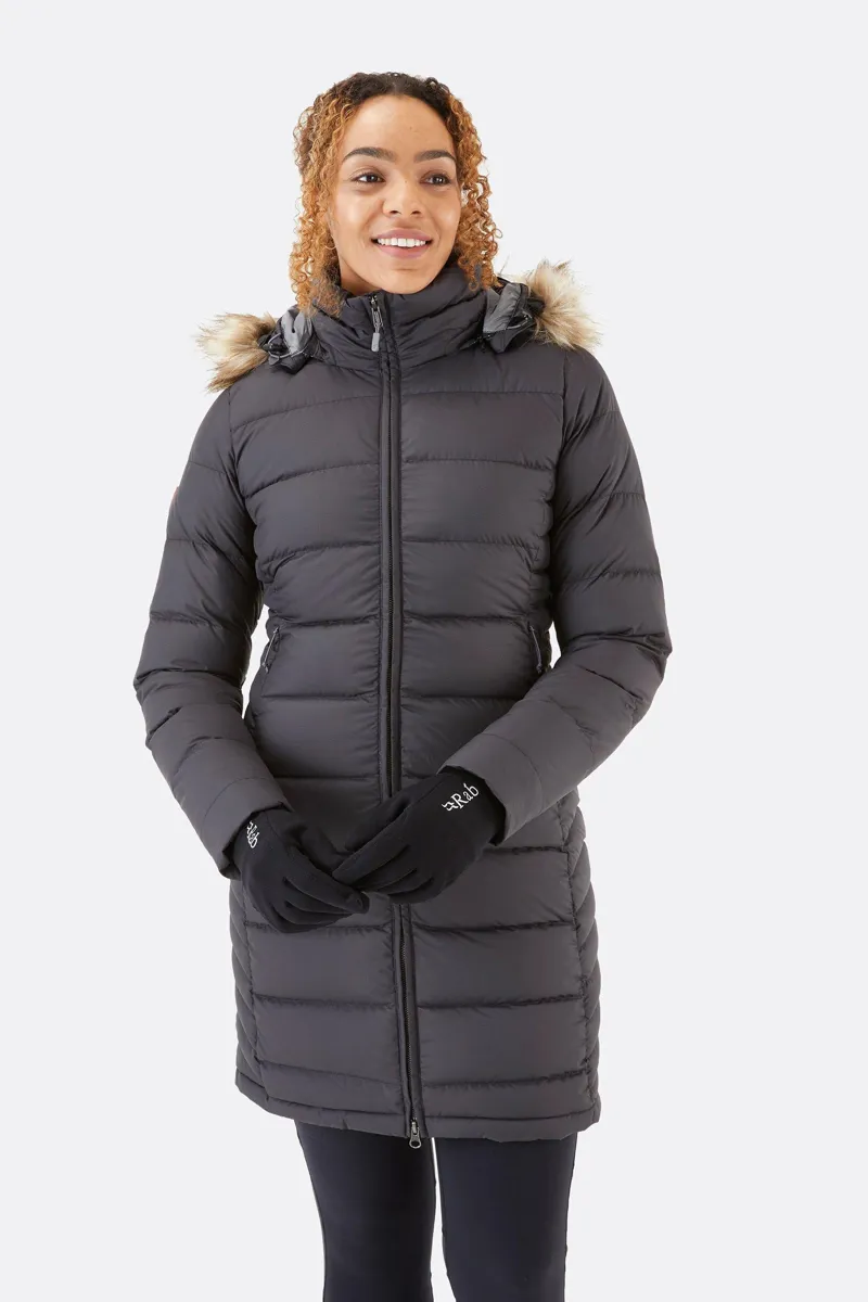 Rab Deep Cover Women's Parka in Black-1