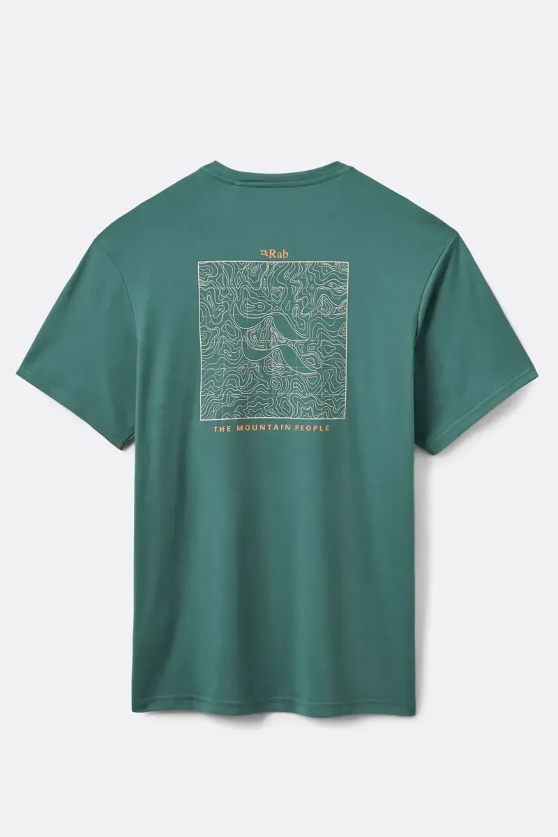 Rab Crimp Elevation T-Shirt in Sage