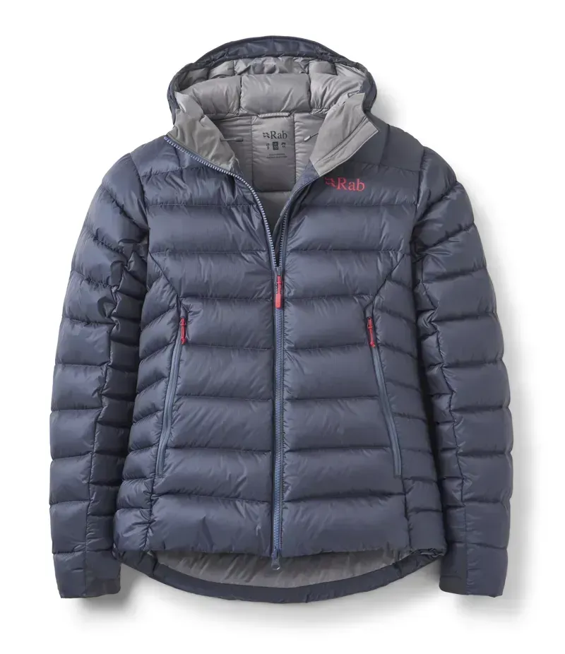 Rab Electron Pro Hoody Women's Down Jacket in Steel