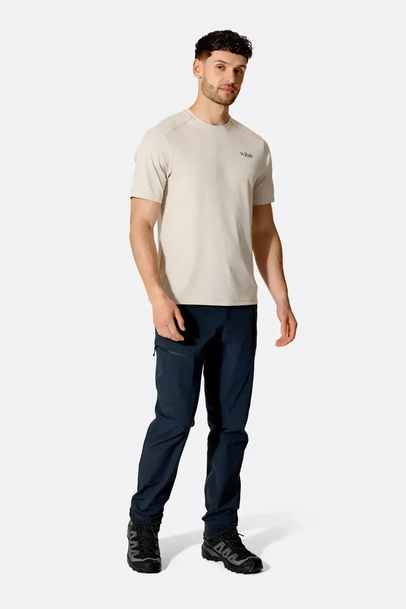 Rab Force T-Shirt in Pebble-3