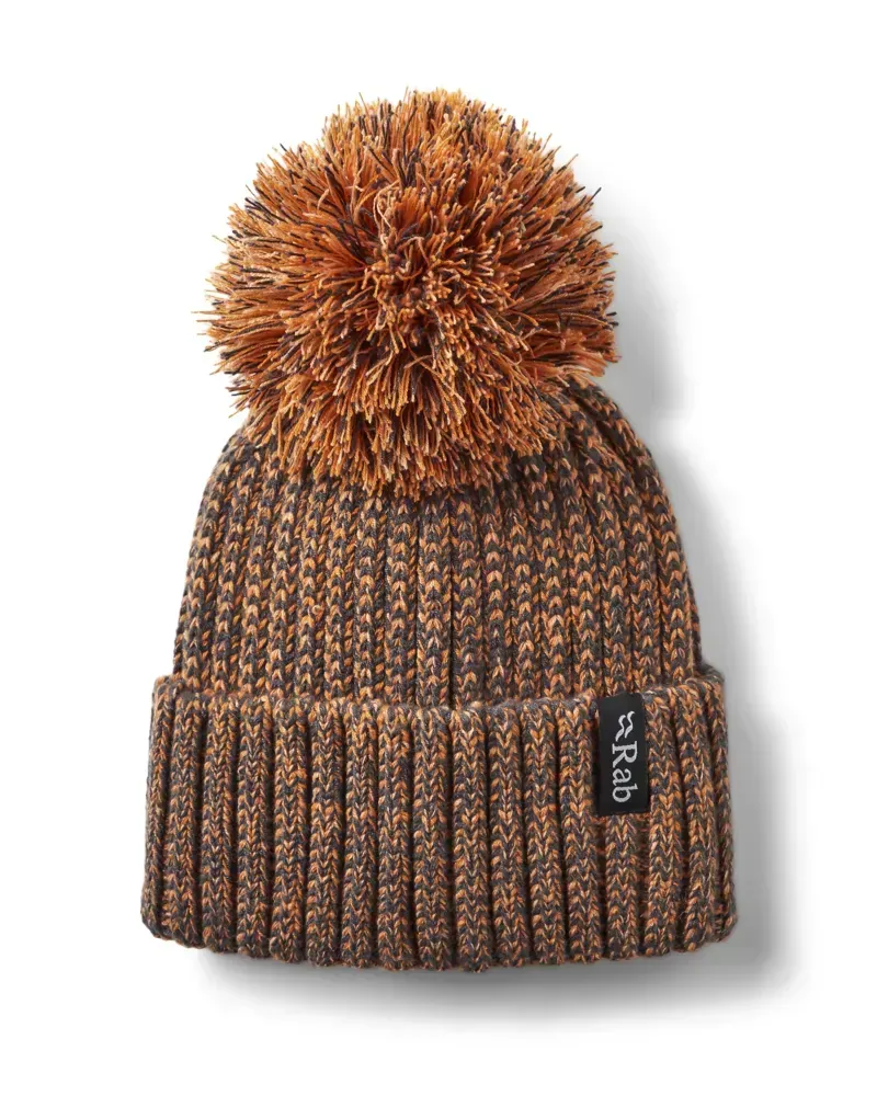 Rab Kharve Bobble Beanie in Dark Melba/Melba