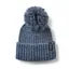 Rab Kharve Bobble Beanie in Tempest Blue/Orion Blue