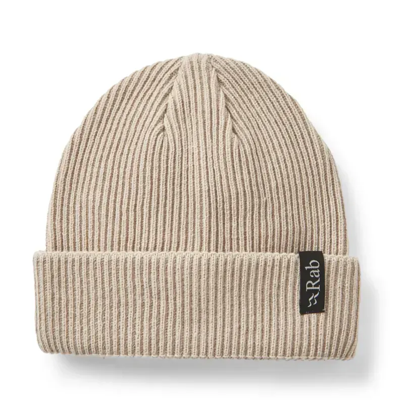 Rab Perimeter Rolled Beanie in Pebble