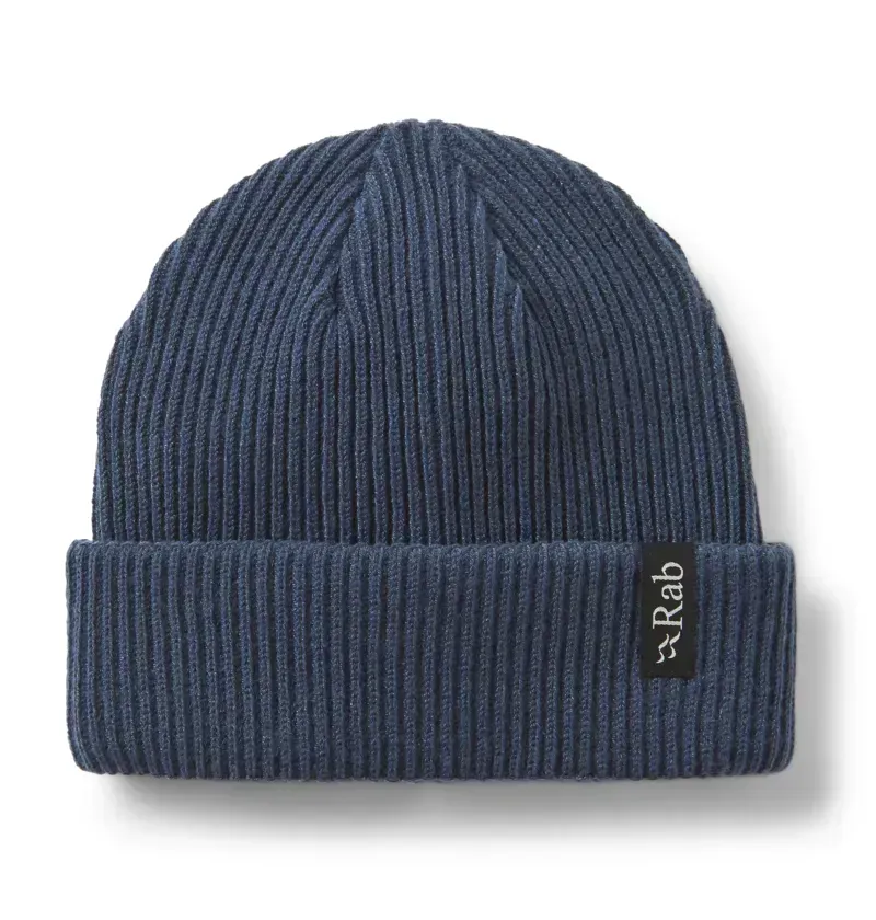 Rab Perimeter Rolled Beanie in Tempest Blue