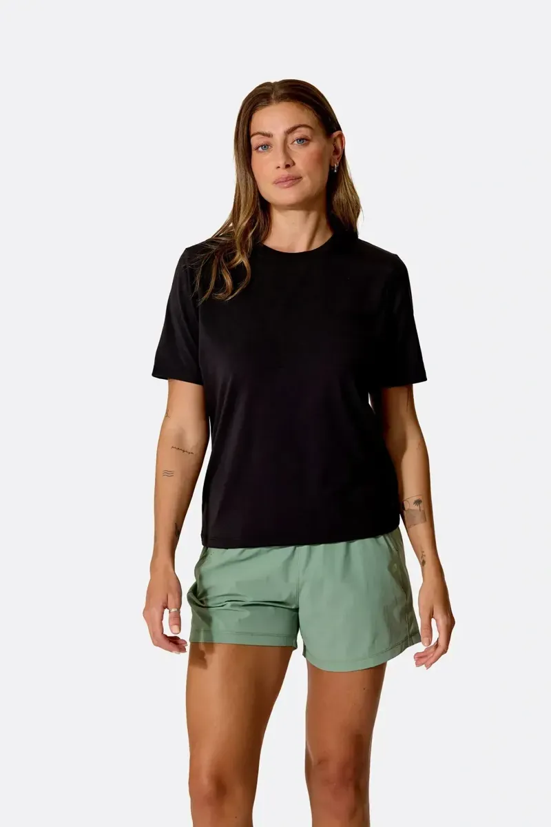 Rab Women's Rivelin T-Shirt in Black-1