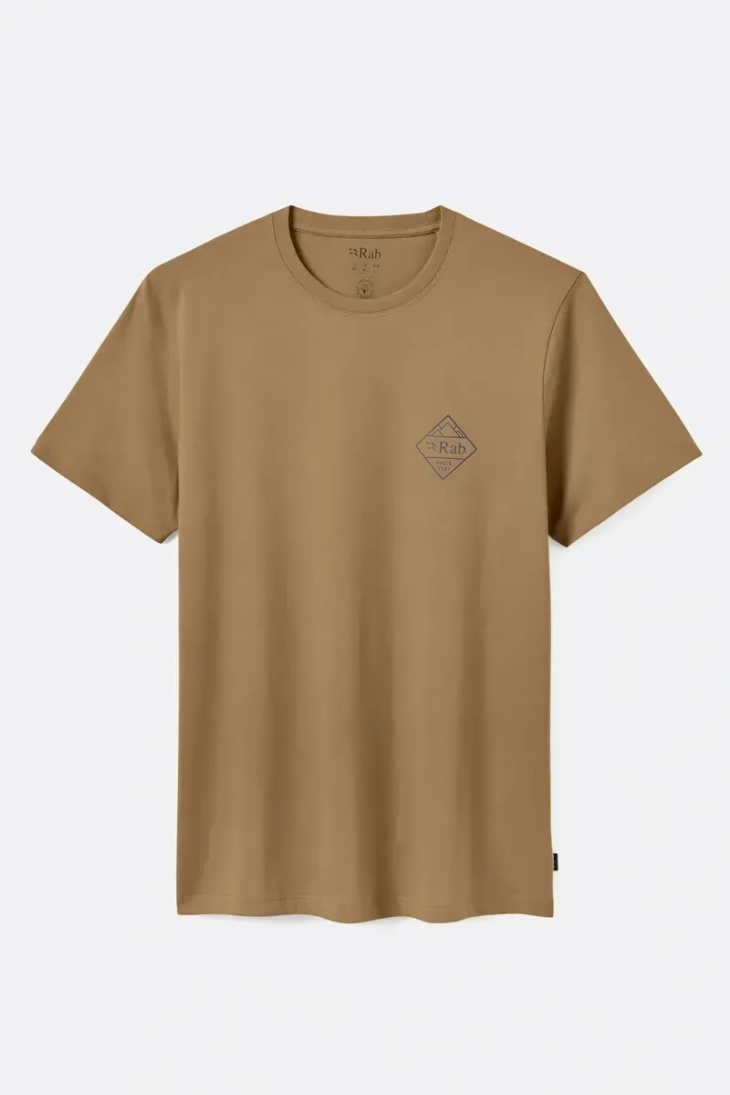 Rab Stance Stamp T-Shirt in Oak