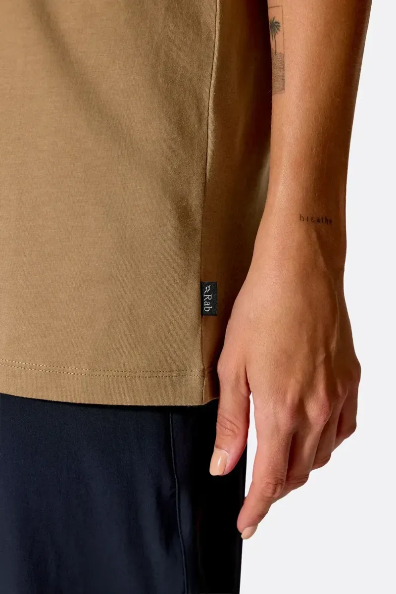 Rab Stance Stamp T-Shirt in Oak-1