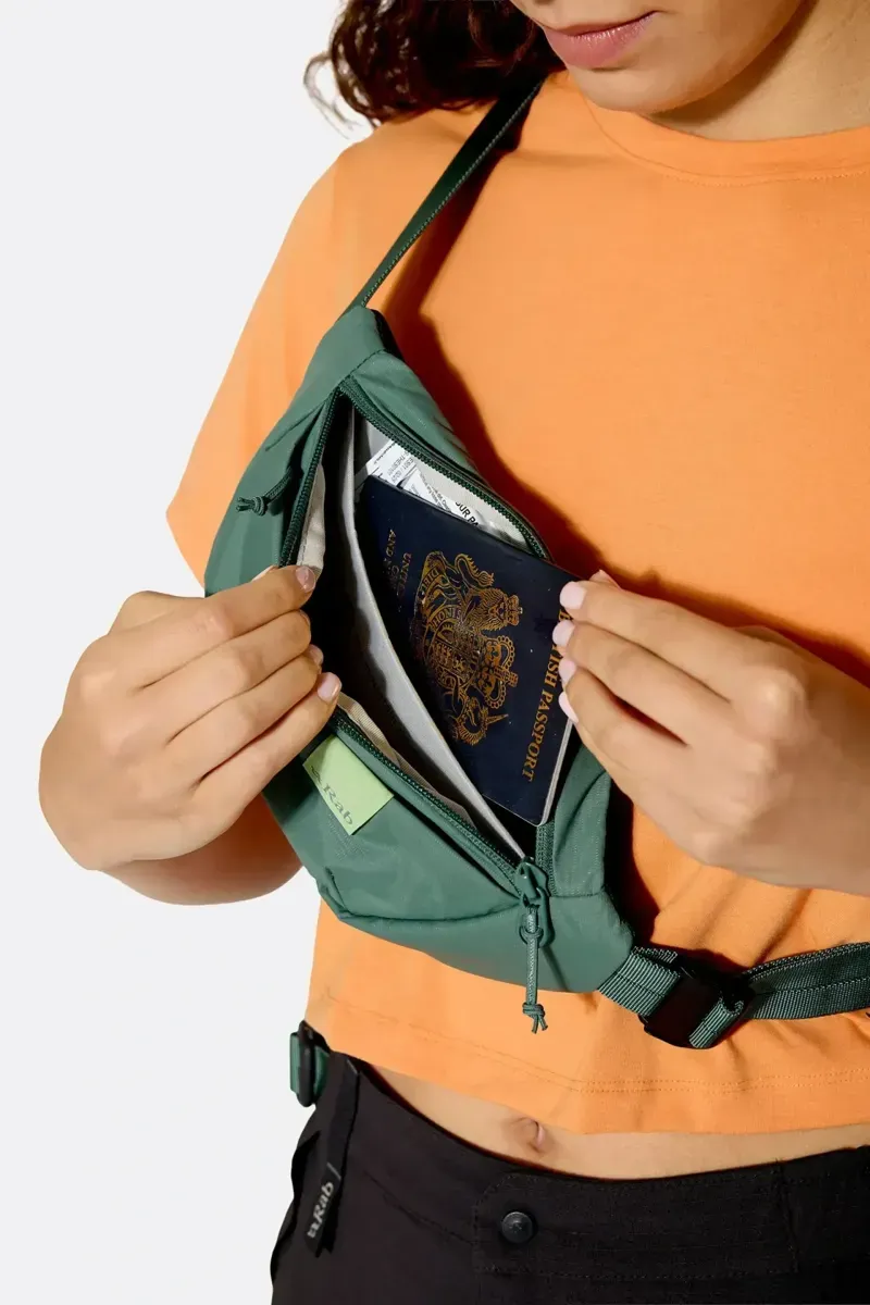 Rab Tygen 2l Belt Pack in Sage-10