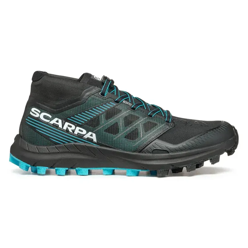 Scarpa Spin ST Womens Trail Running Shoes in Black/Azure-1
