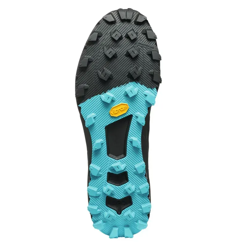 Scarpa Spin ST Womens Trail Running Shoes in Black/Azure-3