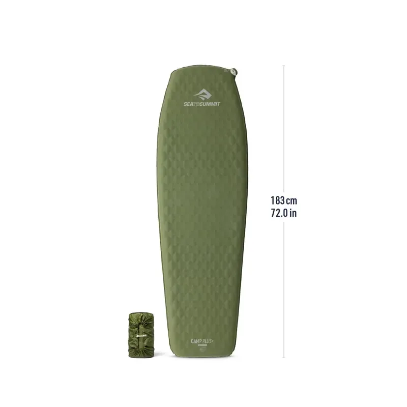 Sea To Summit Camp Plus Regular Self-Inflating Mat in Cypress-5