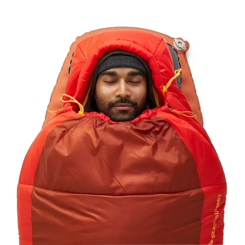 Sea To Summit Hamelin -1C 30F Synthetic Sleeping Bag in Picante-6