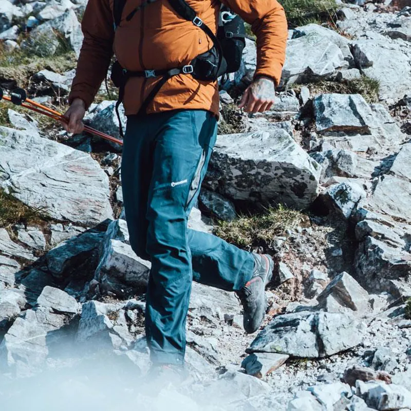 Montane Terra Regular Mens Pants in Astro Blue-5