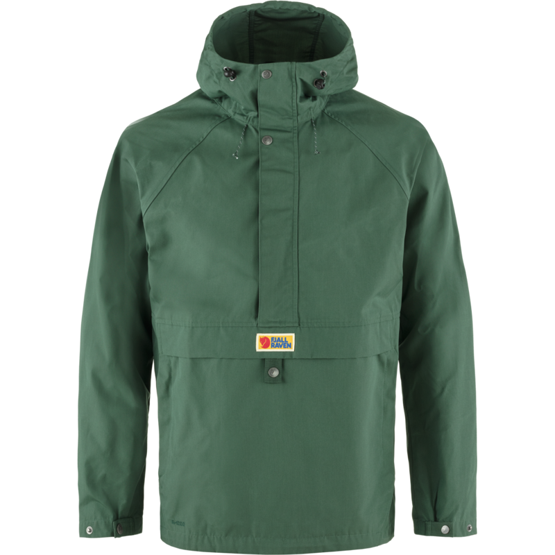 Fjallraven Vardag Anorak in Deep Patina Green