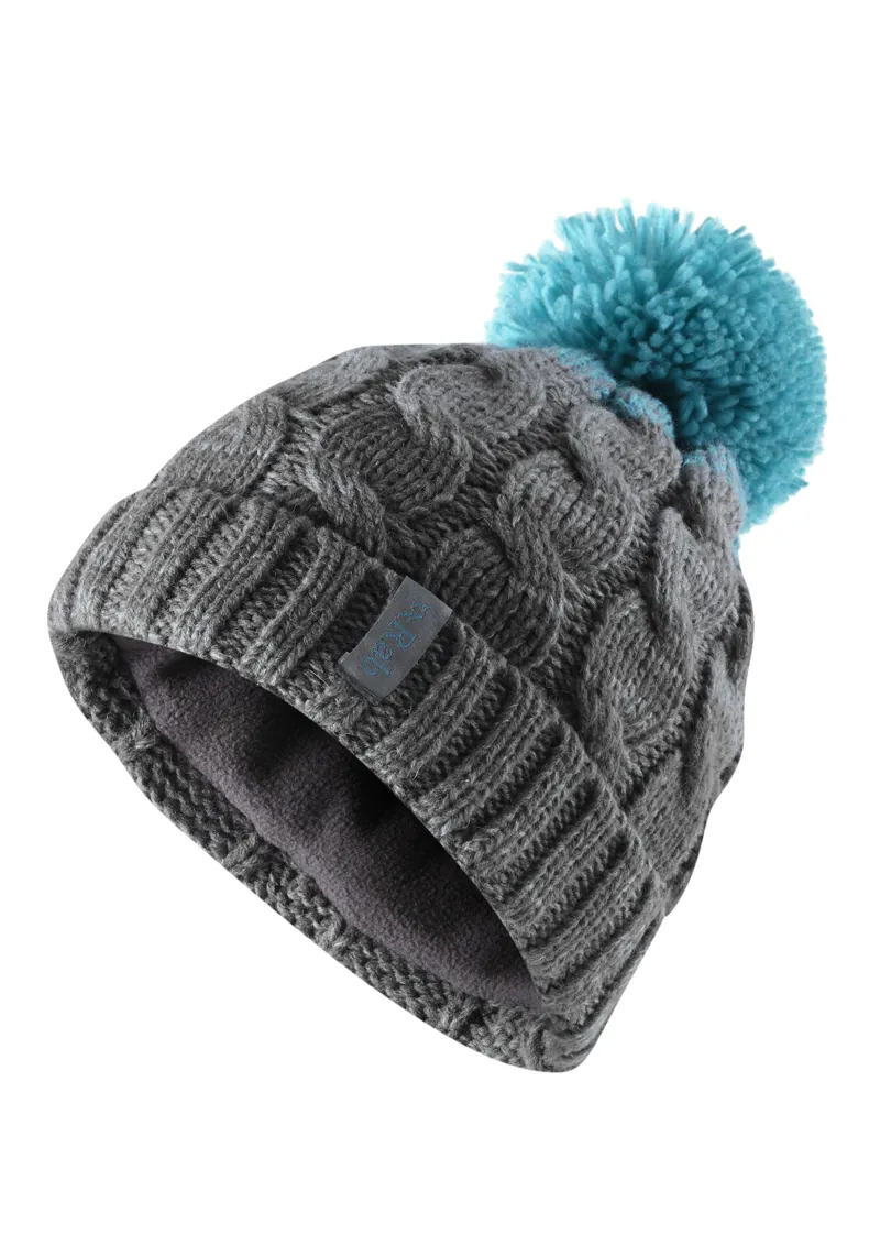 Rab Braid Womens Beanie in Steel/Shadow/Seaglass