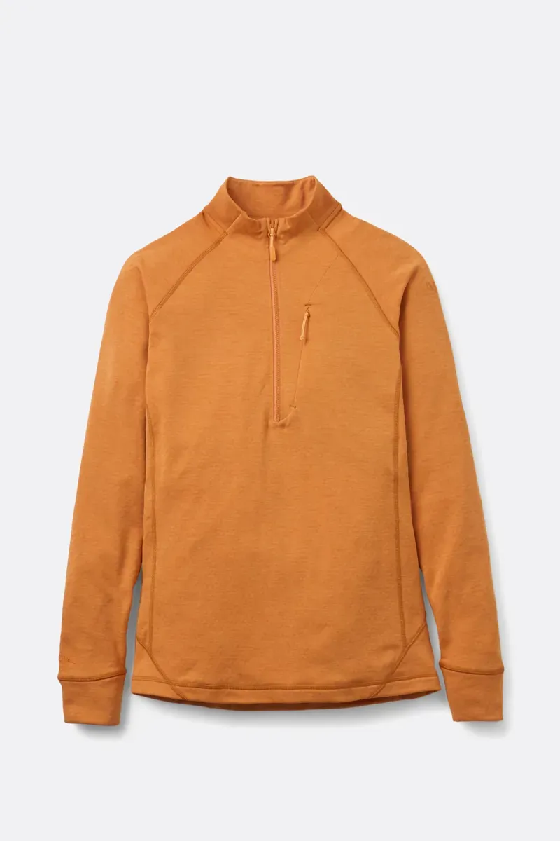 Rab Women's Nexus Pull-On Fleece Midlayer in Dark Melba